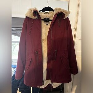 Ladies Hoodlamb Winter Parka